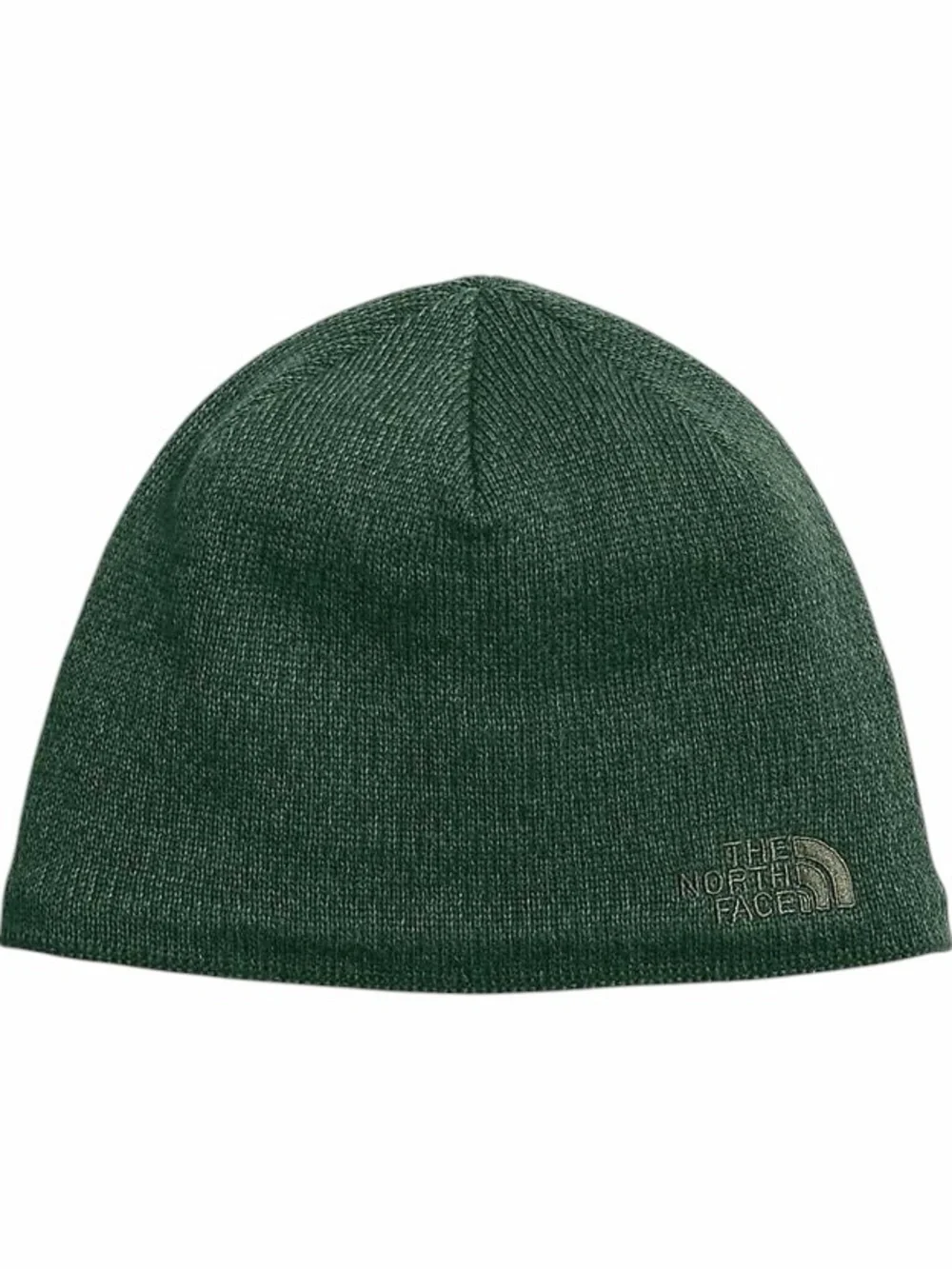 The North Face Green Knit Beanie Cap Hat Warm Cozy Cabincore Gorpcore Like New